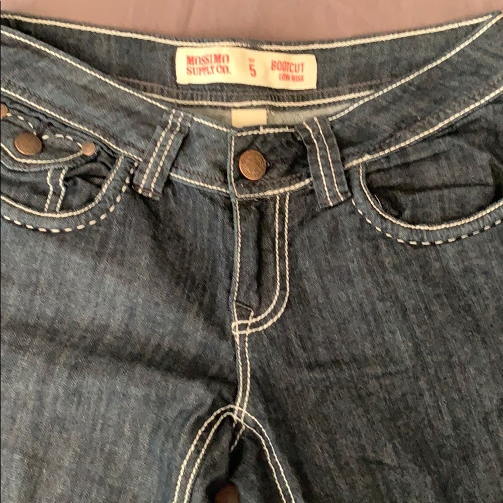 Mossimo size 5 Bootcut Low Rise jeans